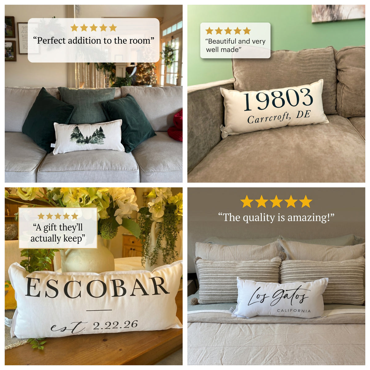 Lumbar Pillows - Happy Harvest