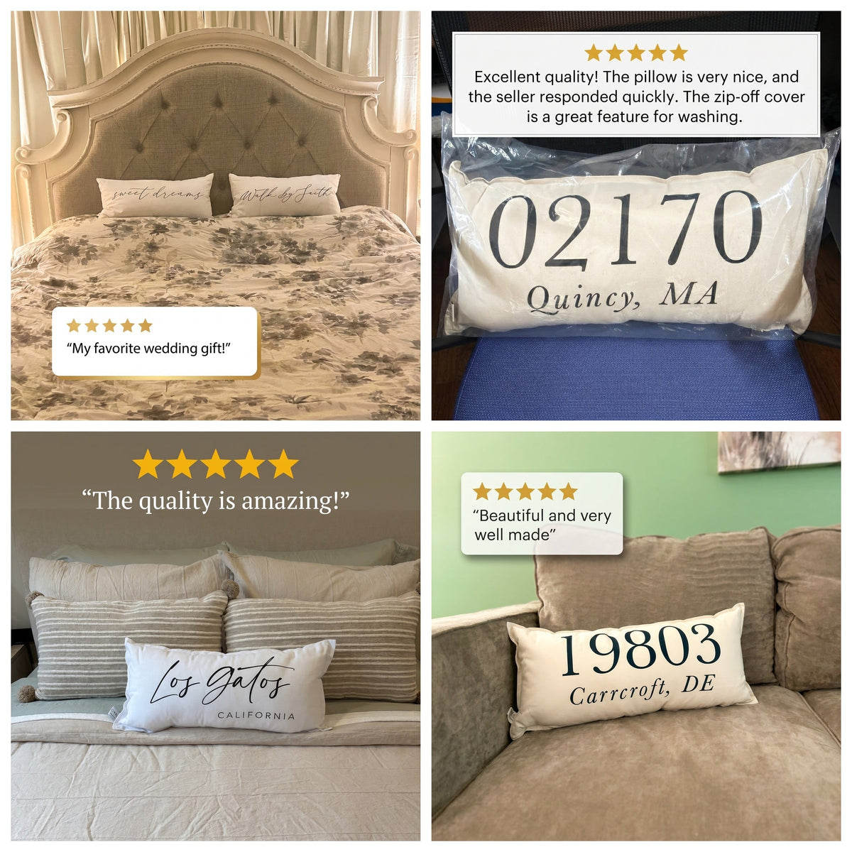Lumbar Pillows - The Most Wonderful Time Watercolor