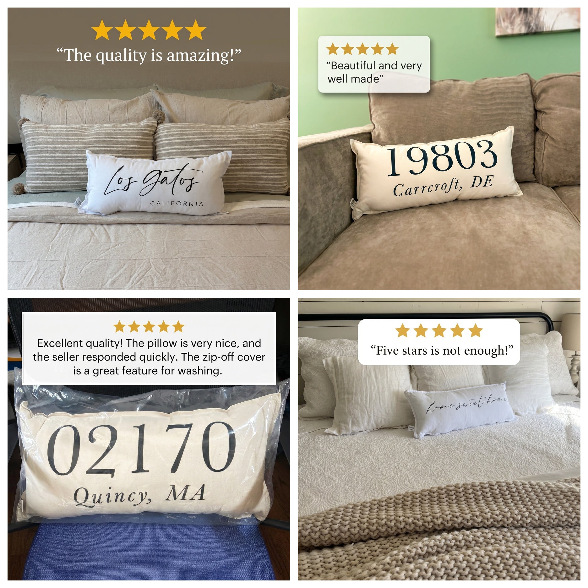 Lumbar Pillows - Together They Built a Life They Loved