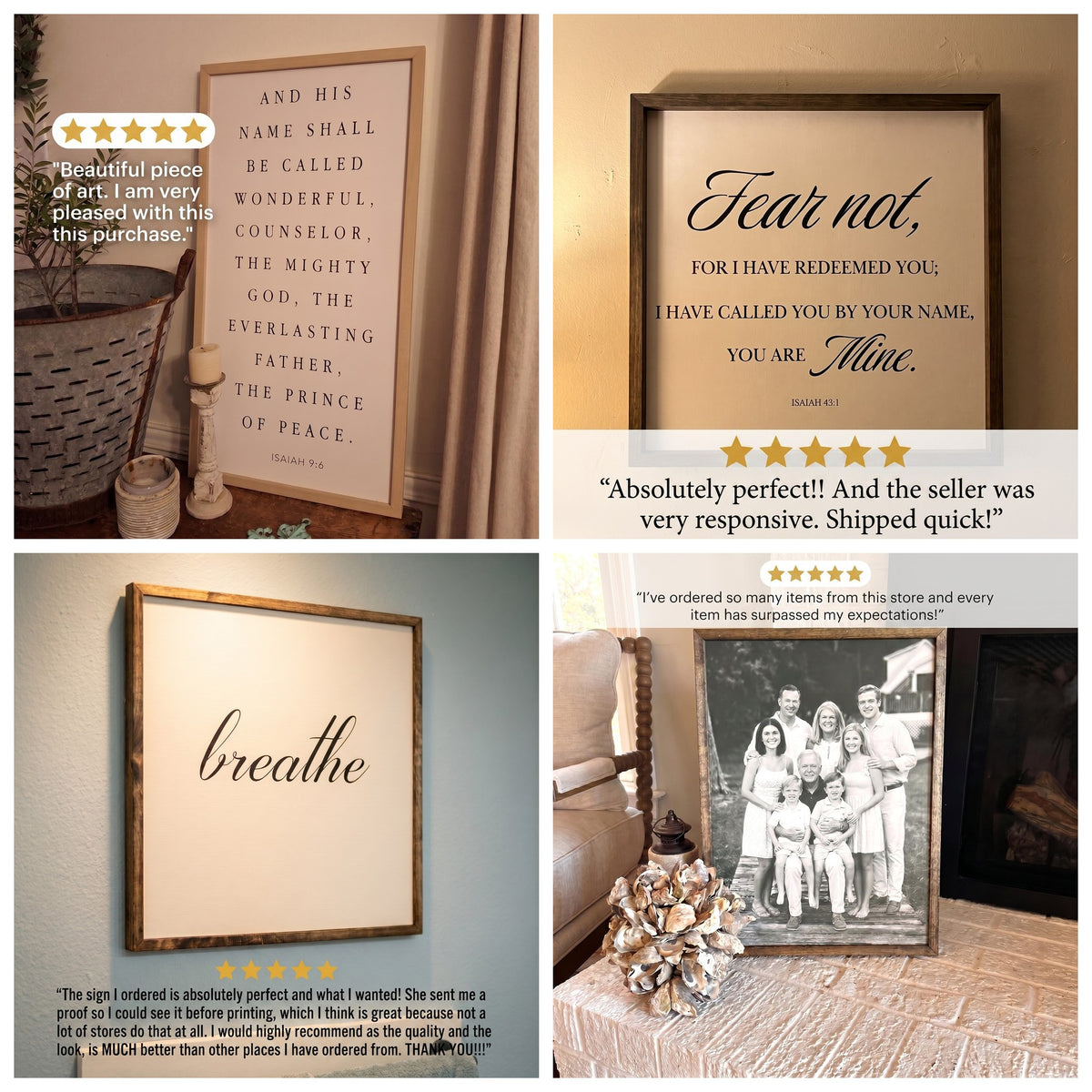 Wooden Frames - Autumn Hues