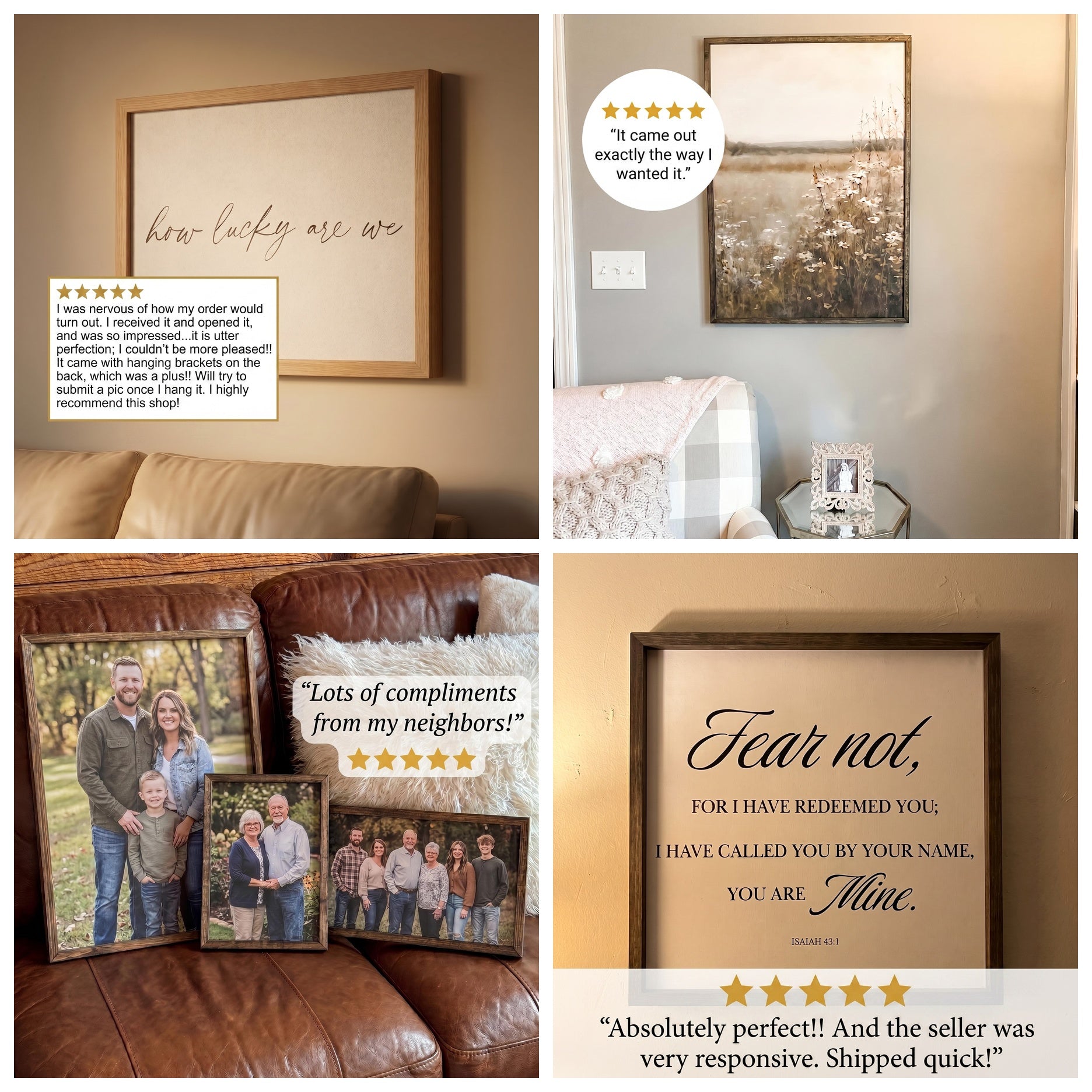 Wooden Frames - A House Full of People I Love