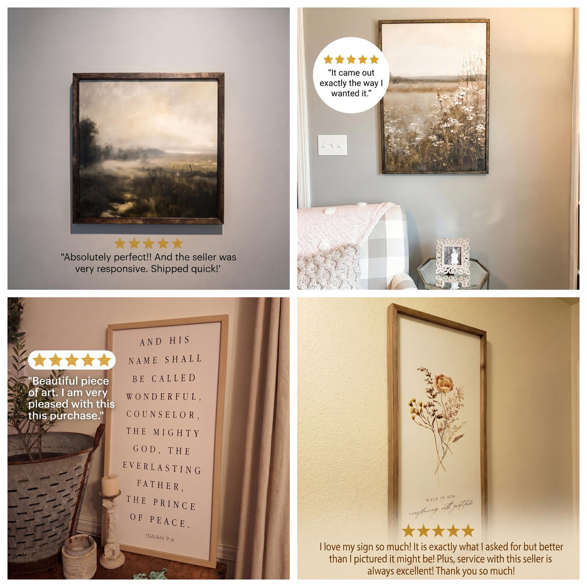 Wooden Frames - Choose Joy