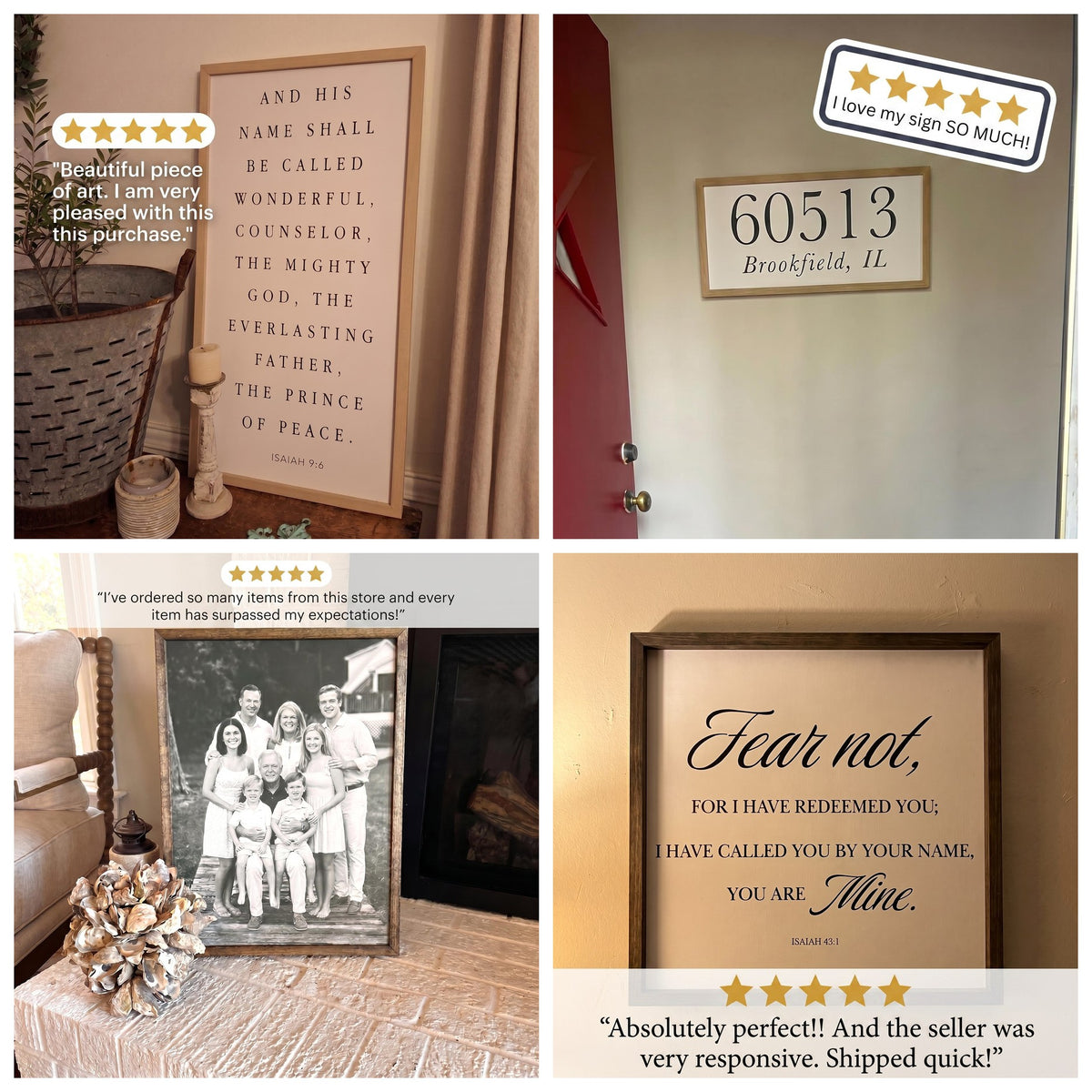 Wooden Frames - Butterfly Stem