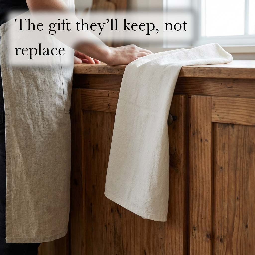 Tea Towel - Overflowing with Gratitude