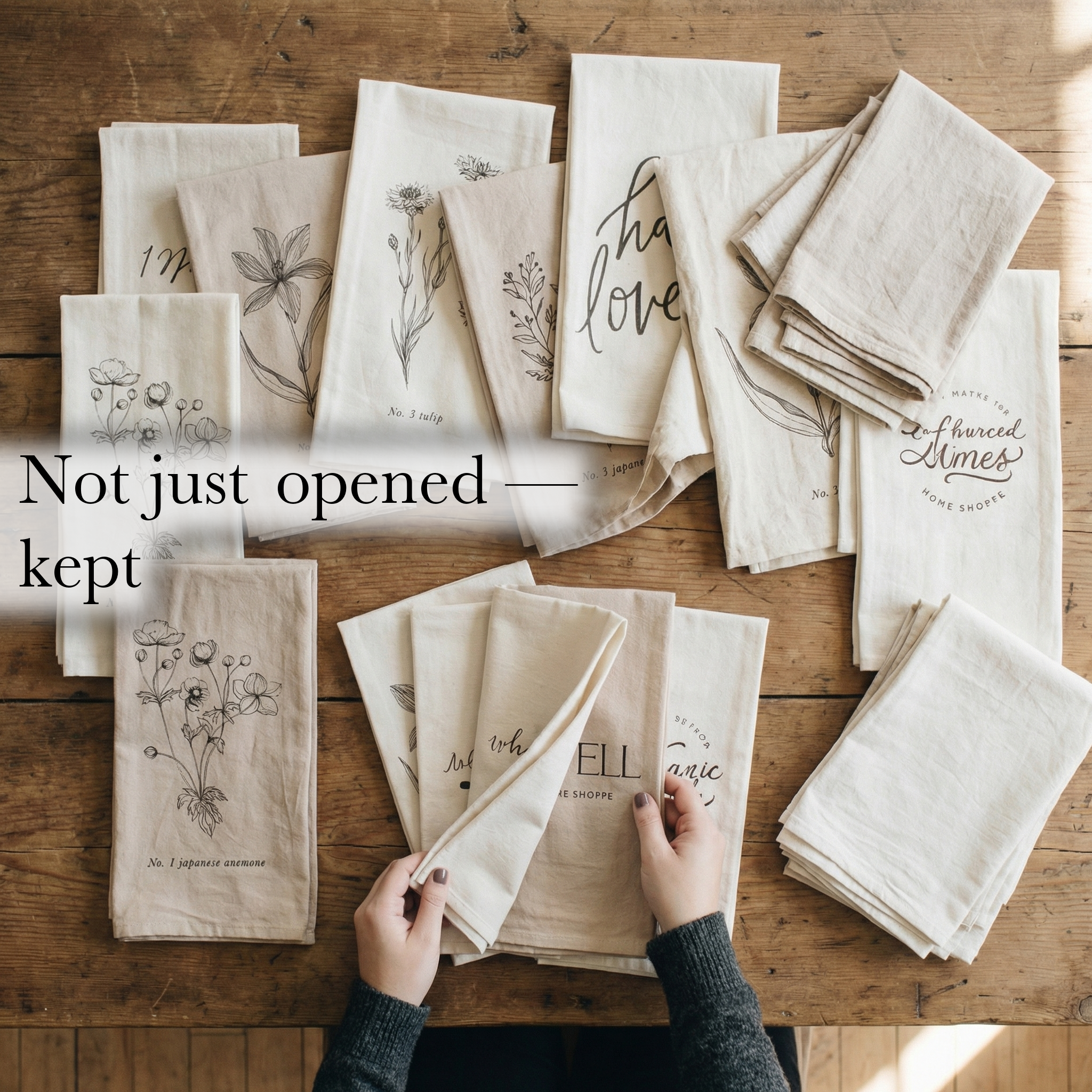 Tea Towel - Hello Autumn