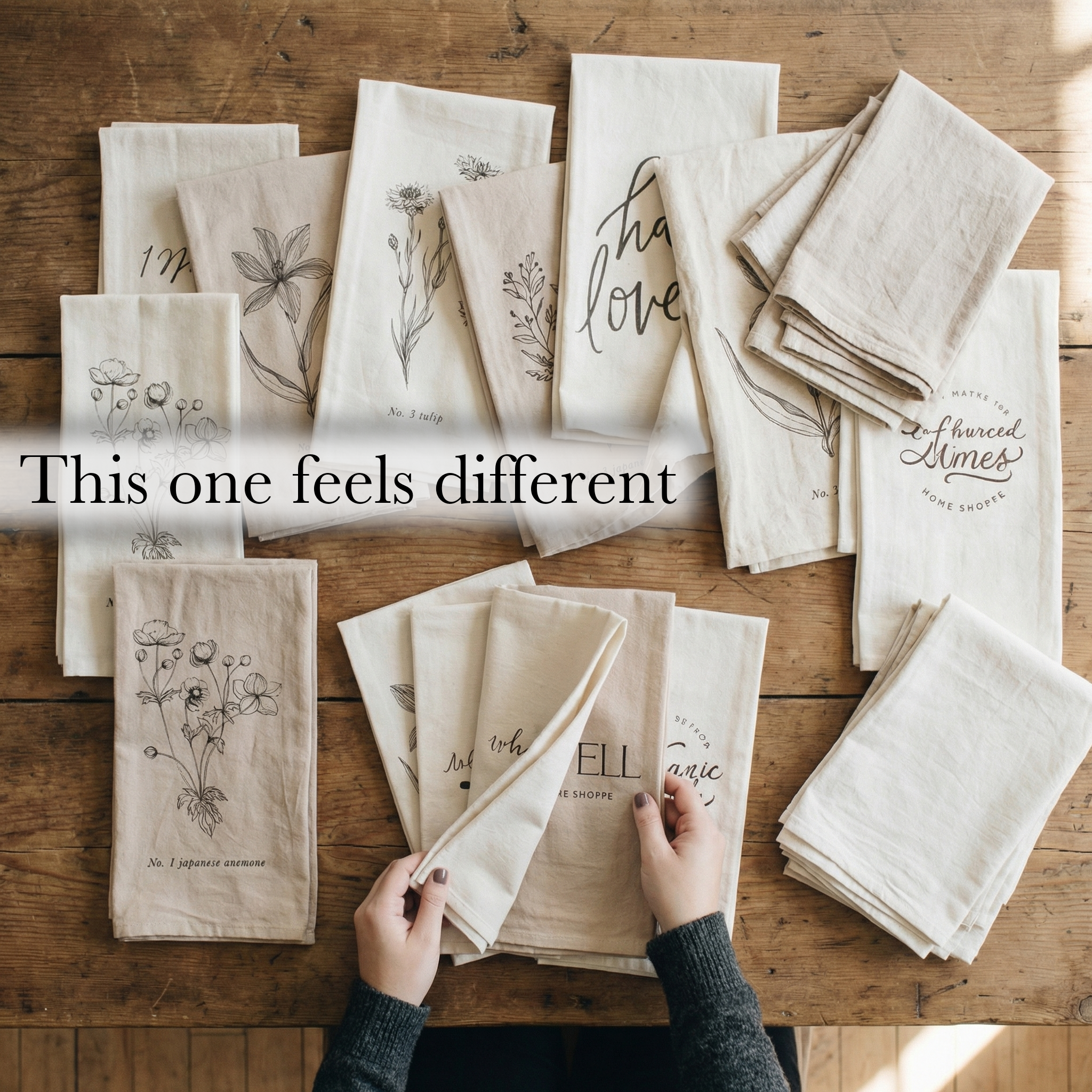 Tea Towel - Good Things Grow Here