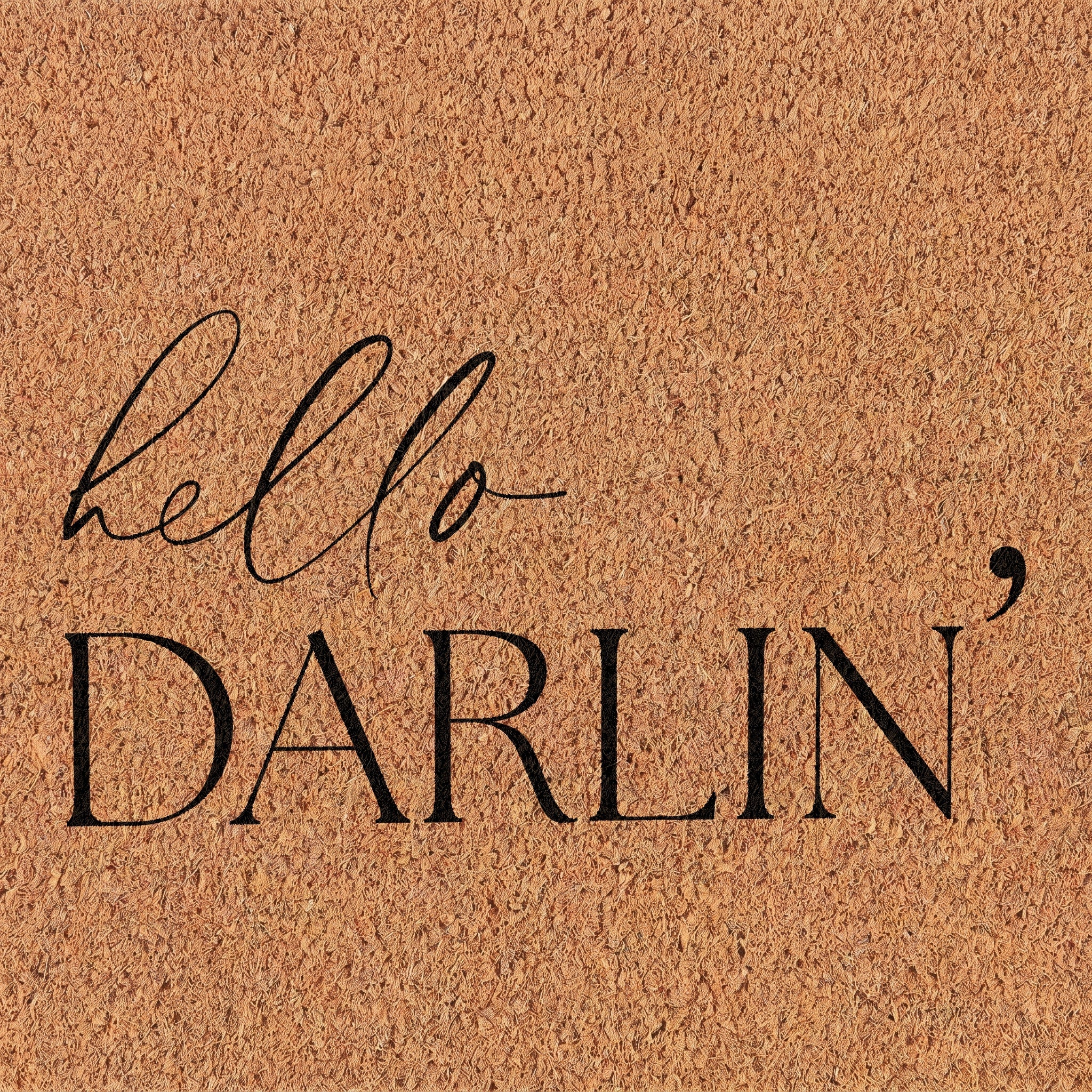 Welcome Mat - Hello Darlin