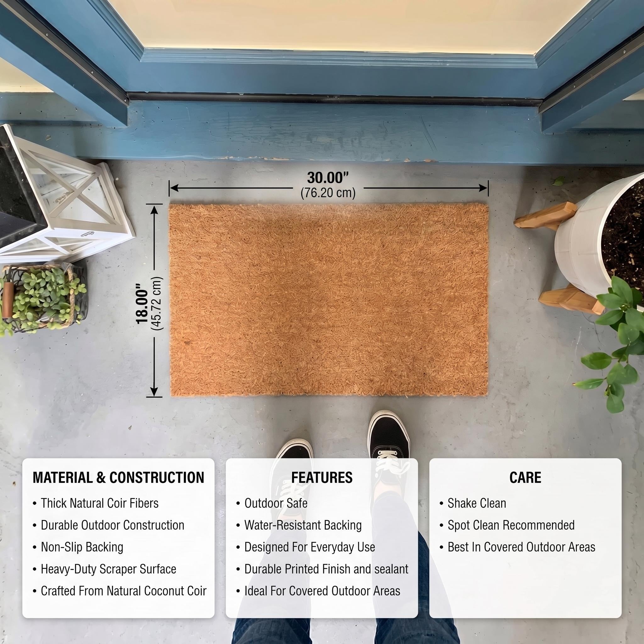 Custom Welcome Mat - Custom Design