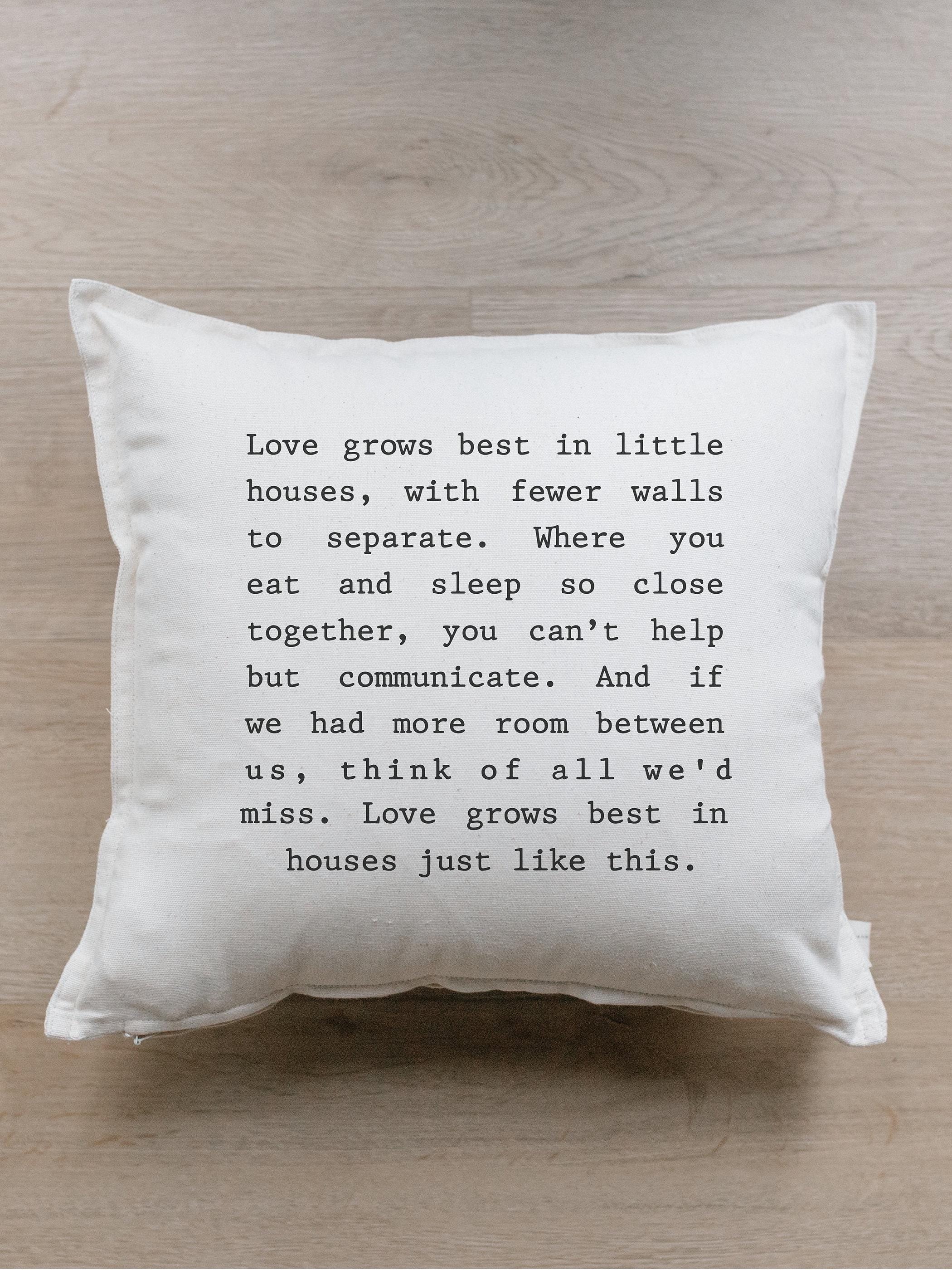 Throw Pillows - Love Grows