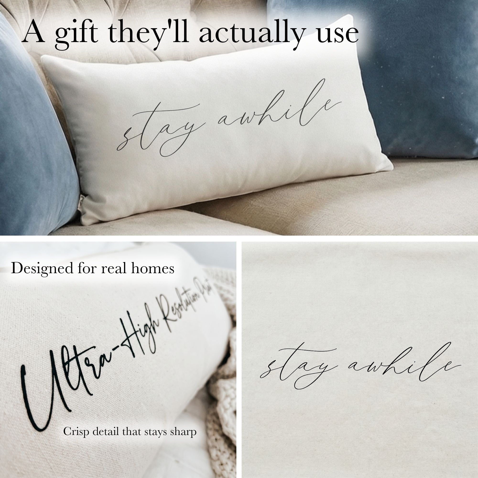 Lumbar Pillows - Stay Awhile