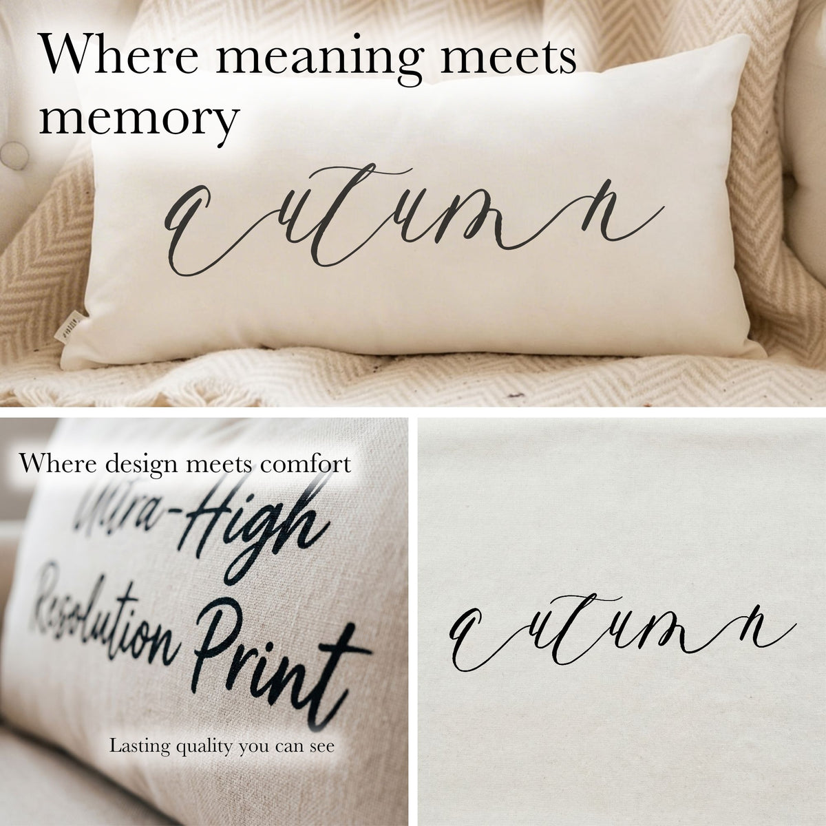 Lumbar Pillows - Autumn
