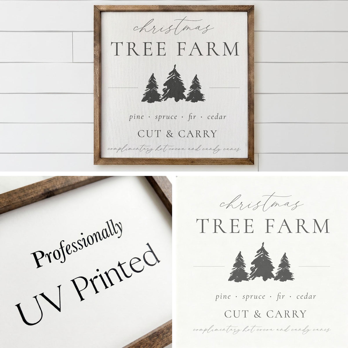 Wooden Frames - Tree Farm