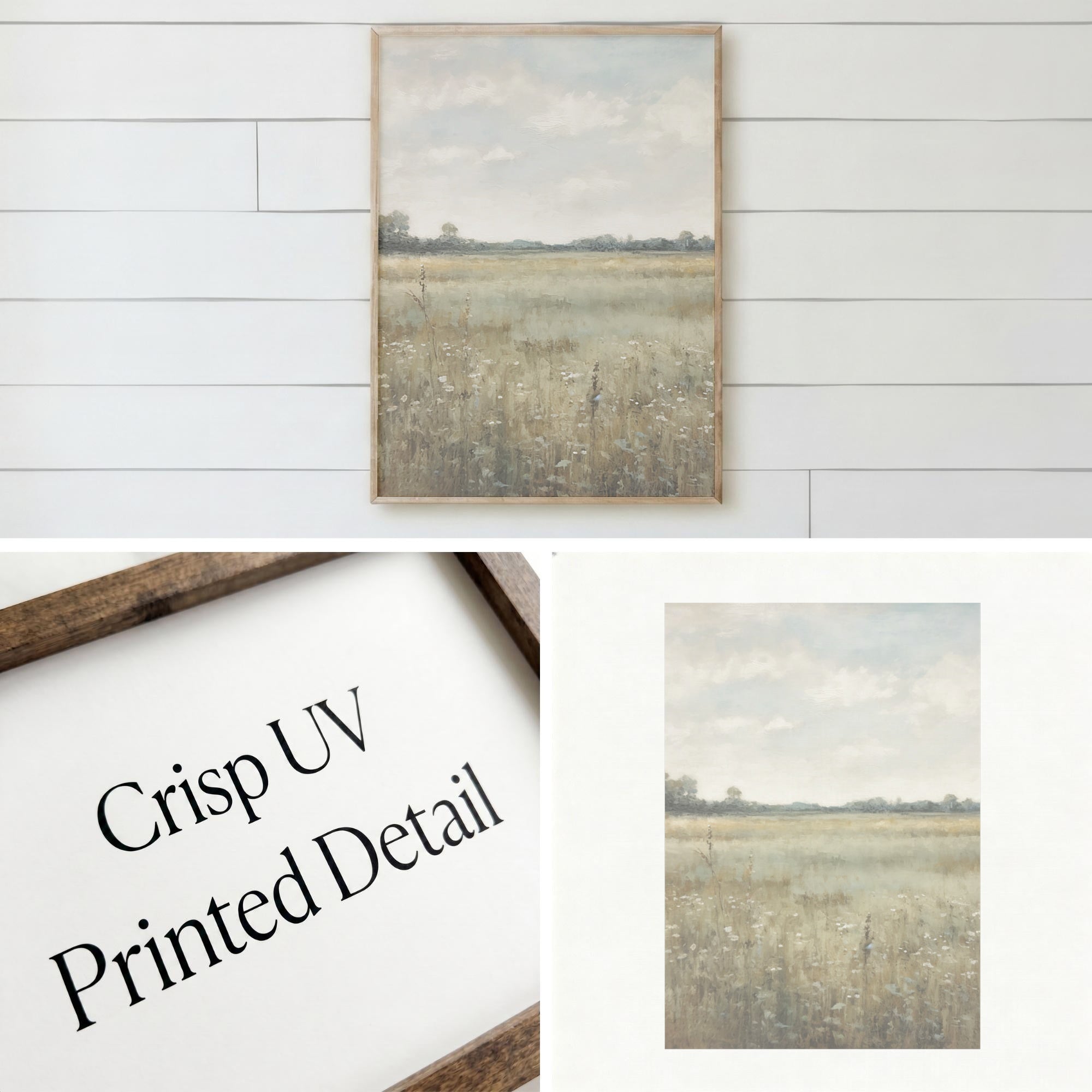 Wooden Frames - Blue Green Autumn
