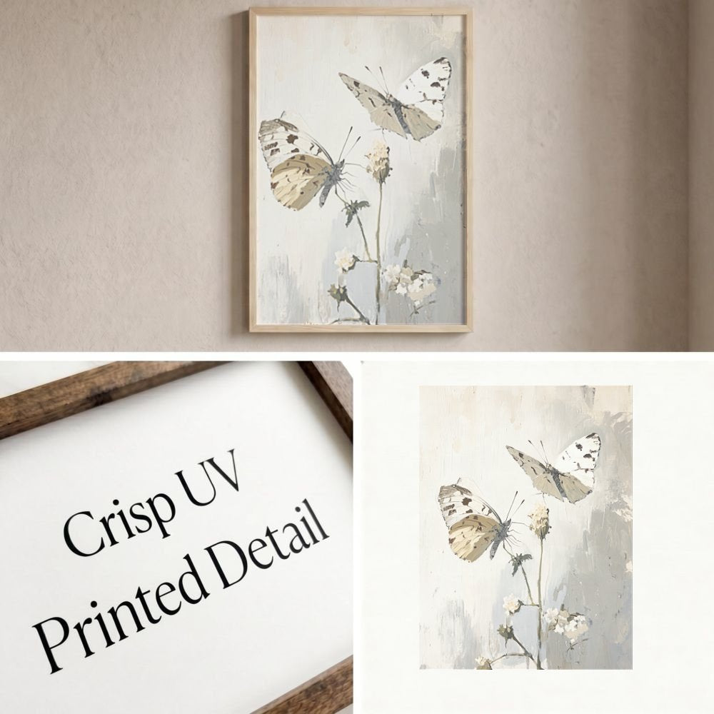 Wooden Frames - Butterfly Stem