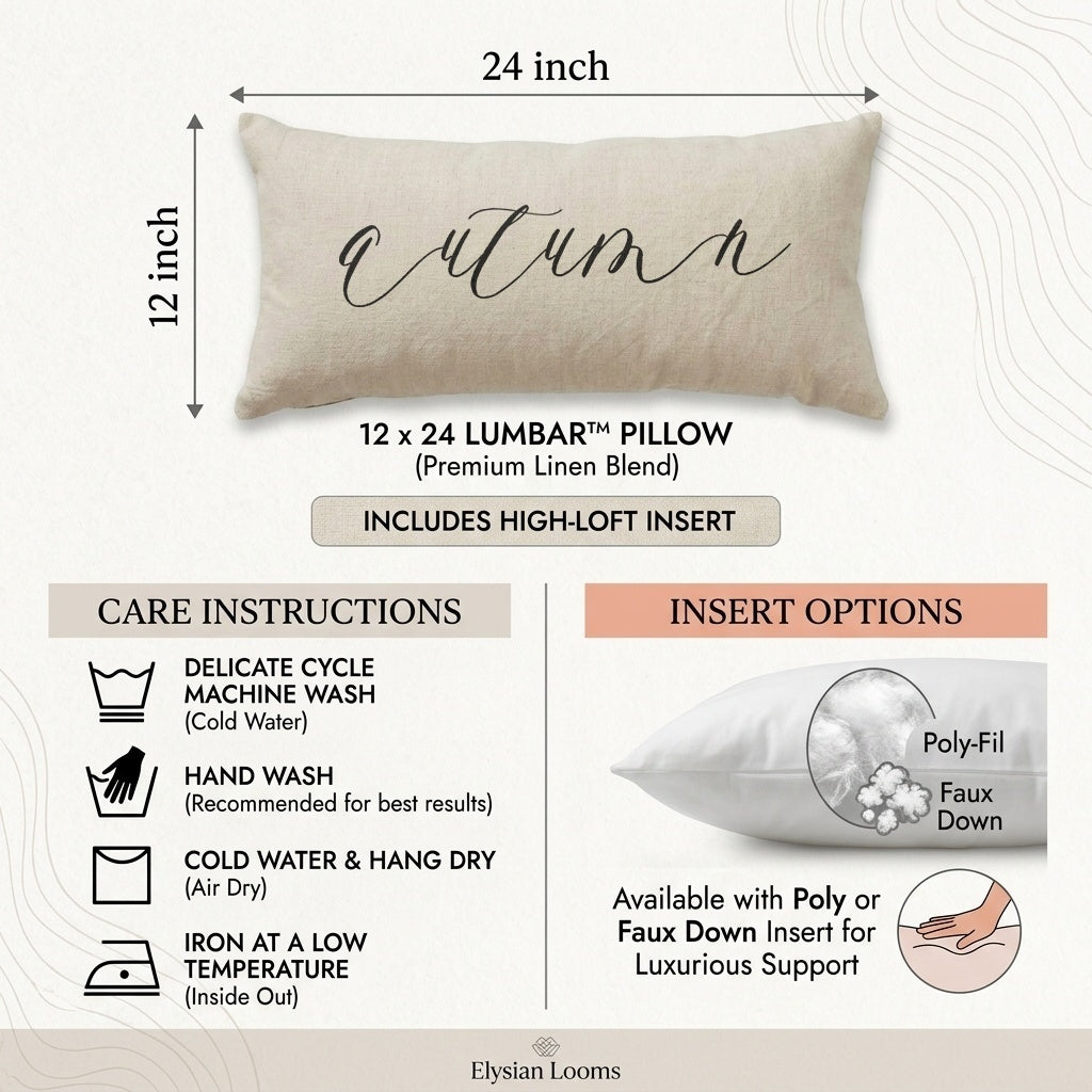 Lumbar Pillows - Autumn