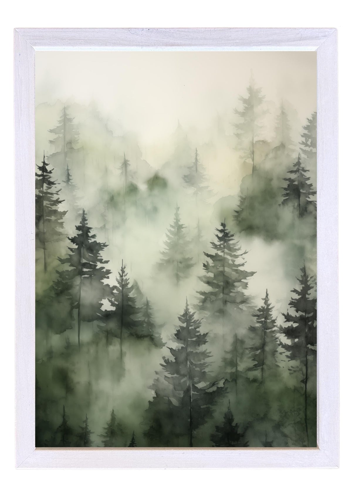 Wooden Frames - Shades of Green