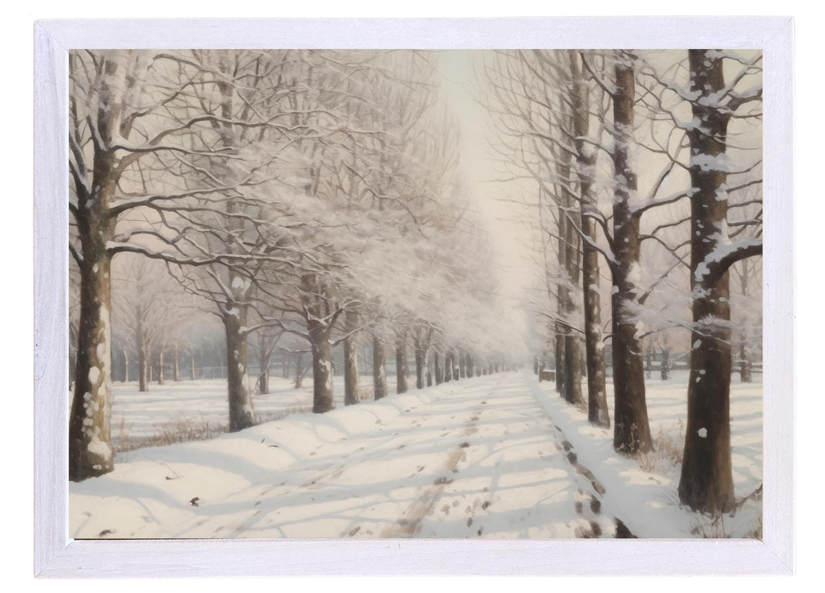 Wooden Frames - Winter Lane