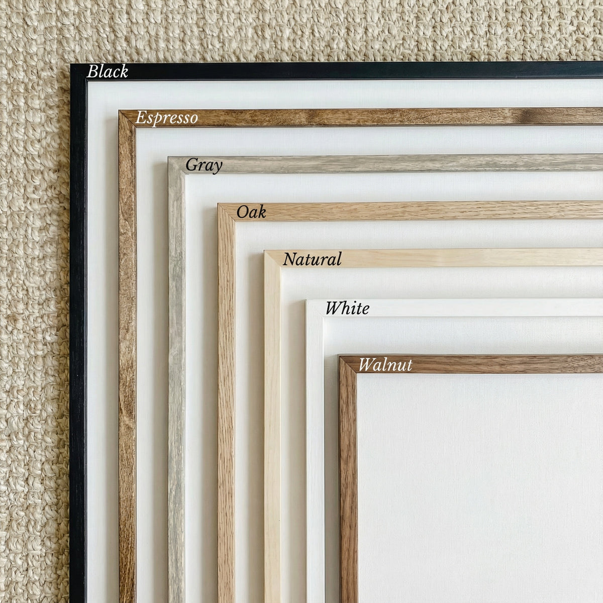 Wooden Frames - Autumn Hues