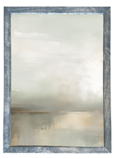 Abstract Grays Wood Framed Print