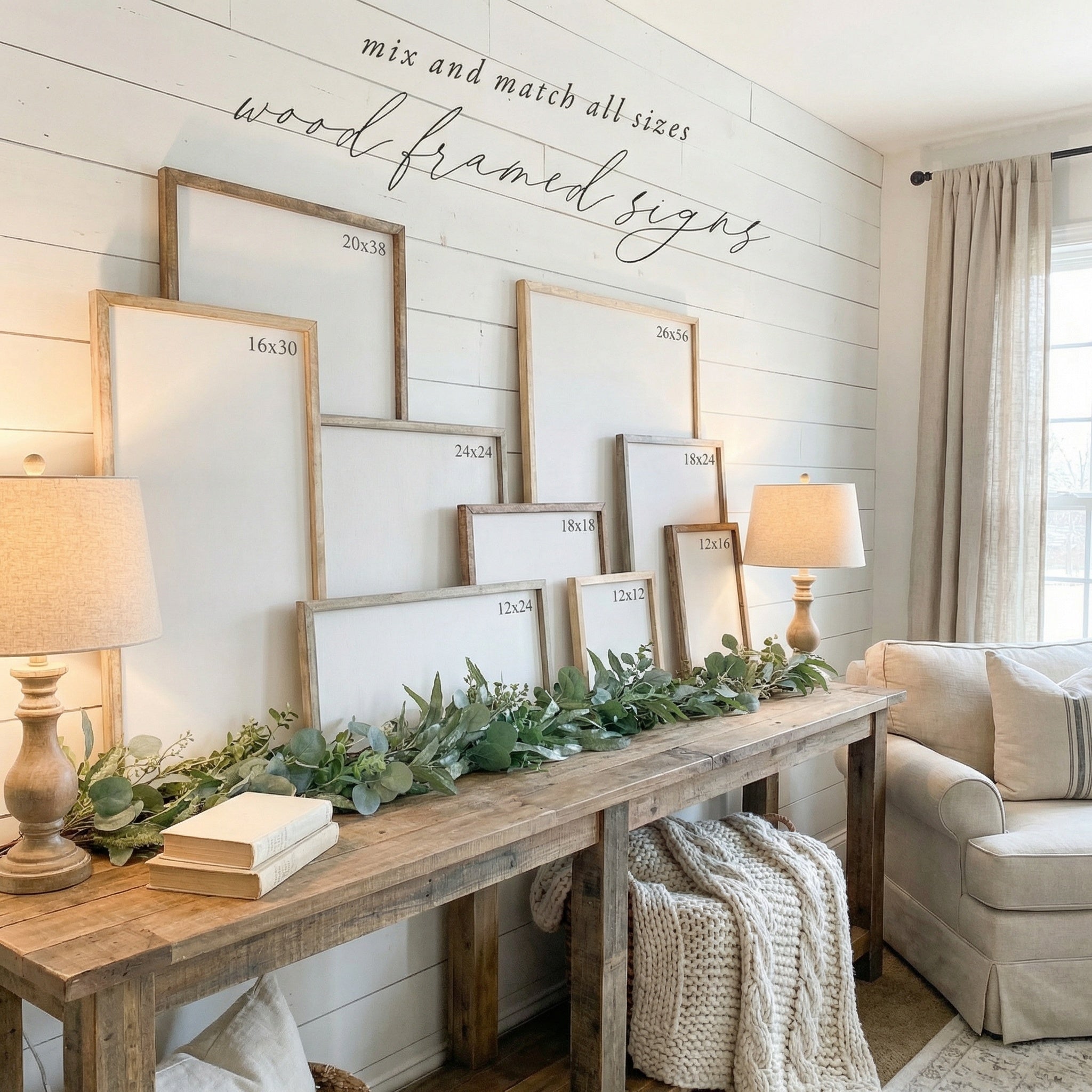 Wooden Frames - A House Full of People I Love