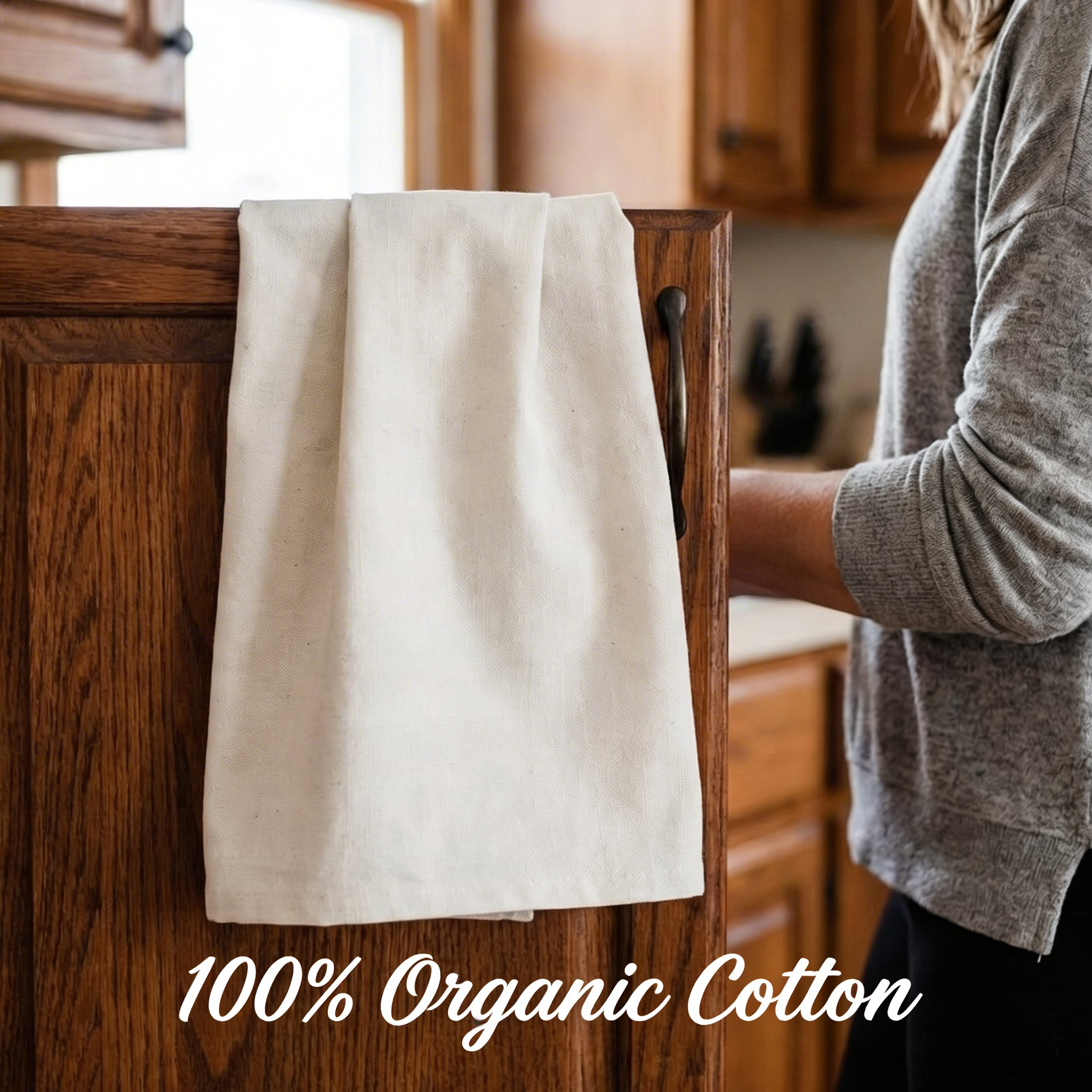 Tea Towel - Spring Cross