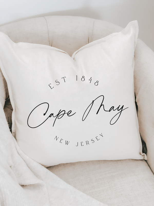 Personalized Script City Pillow