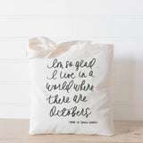 Tote Bag - Octobers, fall decor, apple picking, autumn essentials, housewarming gift, lifestyle decor, accessory bag