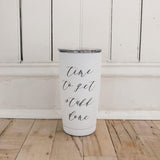 Travel Mug - Time to Get Stuff Done, coffee mug, coffee lover, tumbler, drinkware, tea lover, everyday, travel