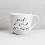 Ceramic Mug -  Good Morning Beautiful - couple, wedding gift, newlywed, engagement, wedding shower, anniversary