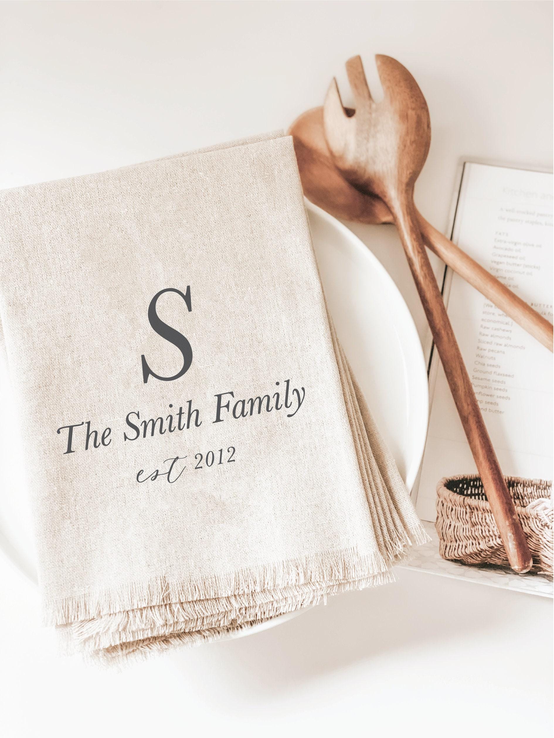 Napkin - Personalized Family Name