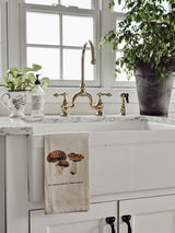 LMB x PCB - Fruits + Veggies Color Tea Towel - Made in the USA, housewarming gift, kitchen decor, present, Liz Marie Blog,