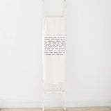 Throw Blanket - Love Grows Best, present, housewarming gift, decorative blanket, cozy, pretty