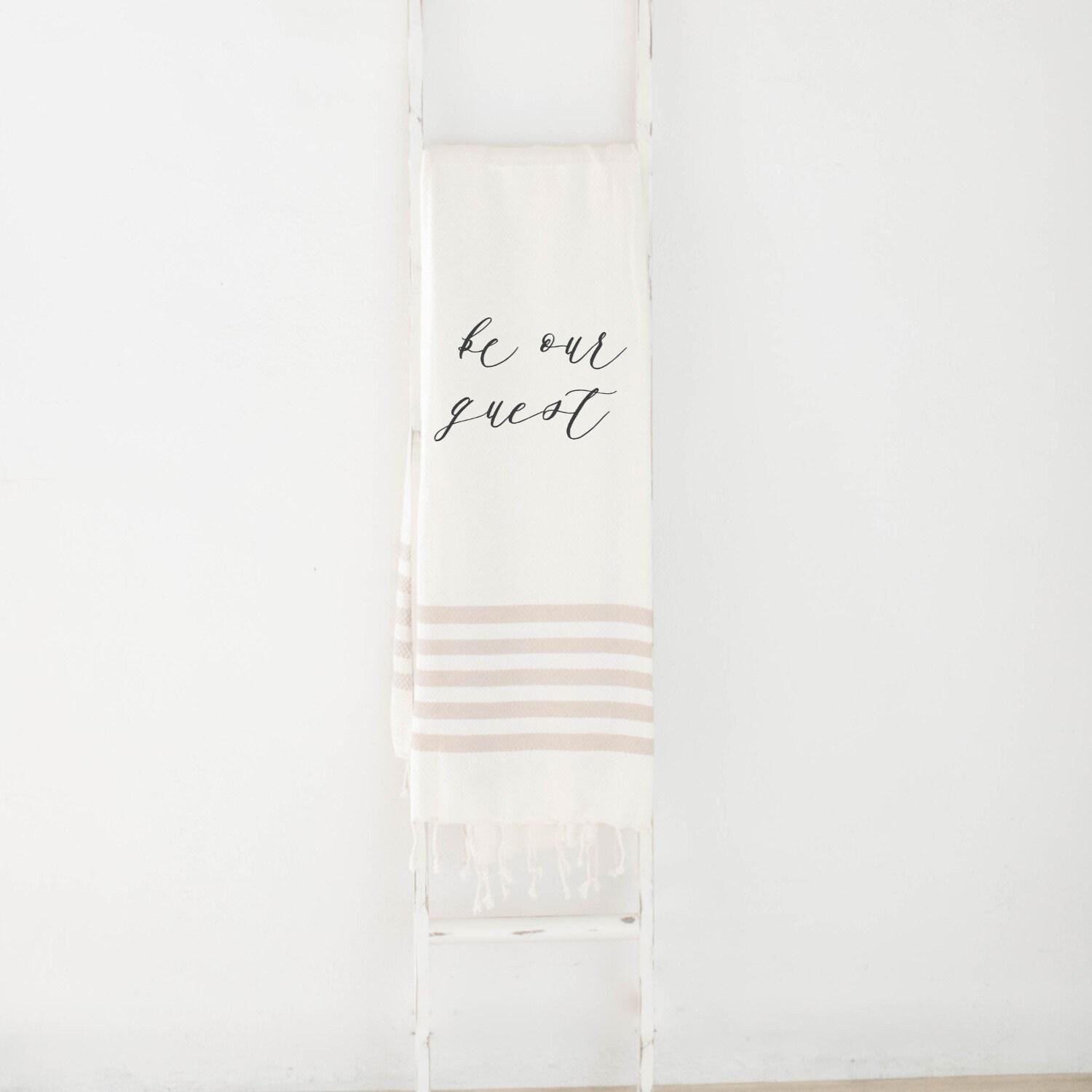 Throw Blankets - Be Our Guest