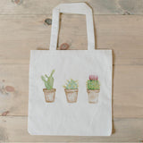Tote Bag - Cactus Watercolor, bridal party present, housewarming gift, wedding favor, bridesmaid gift, women's gift