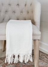 Throw Blanket - Let's Stay In Bed, present, housewarming gift, decorative blanket, cozy, pretty