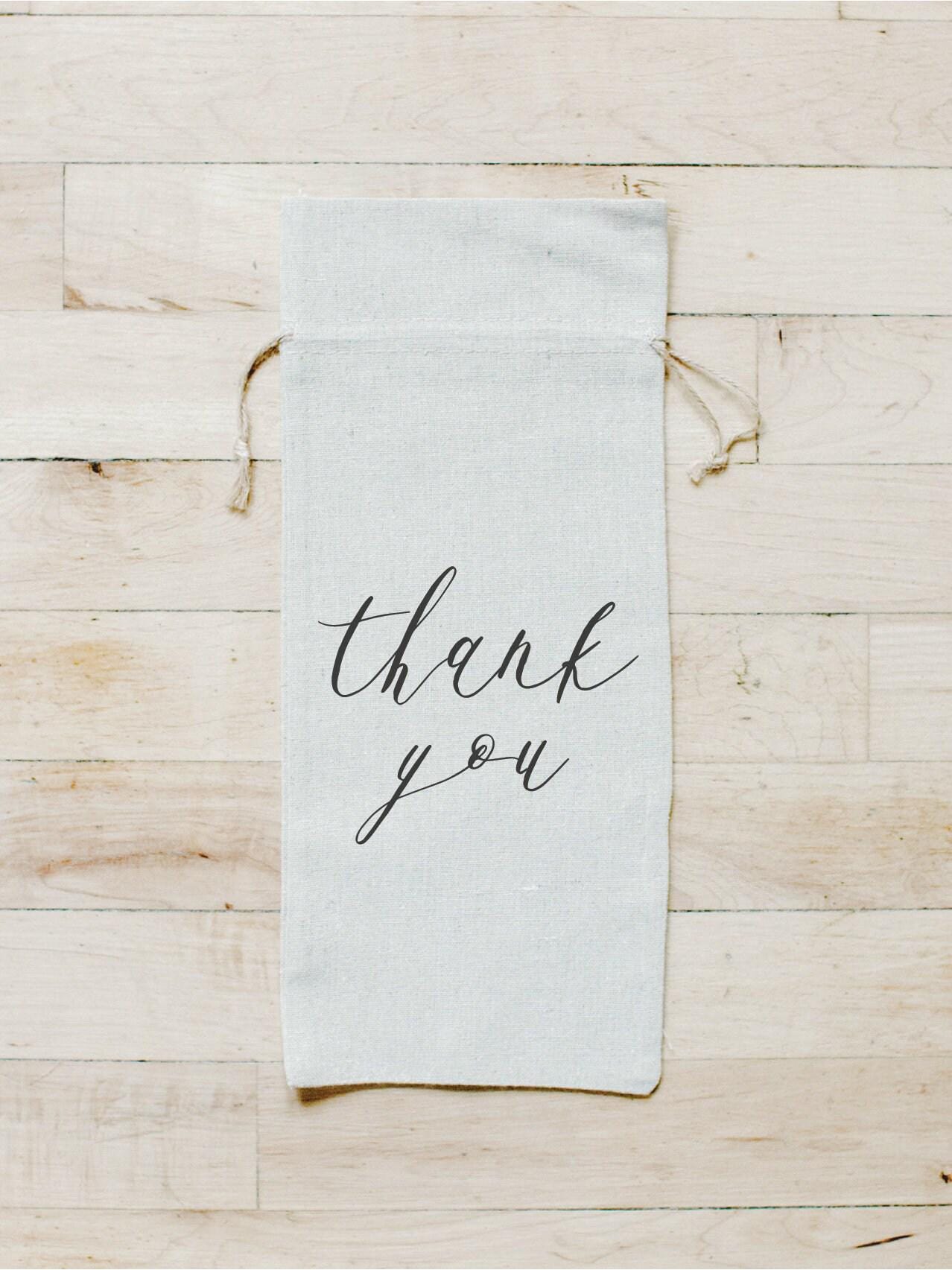 Wine Bags - Thank You