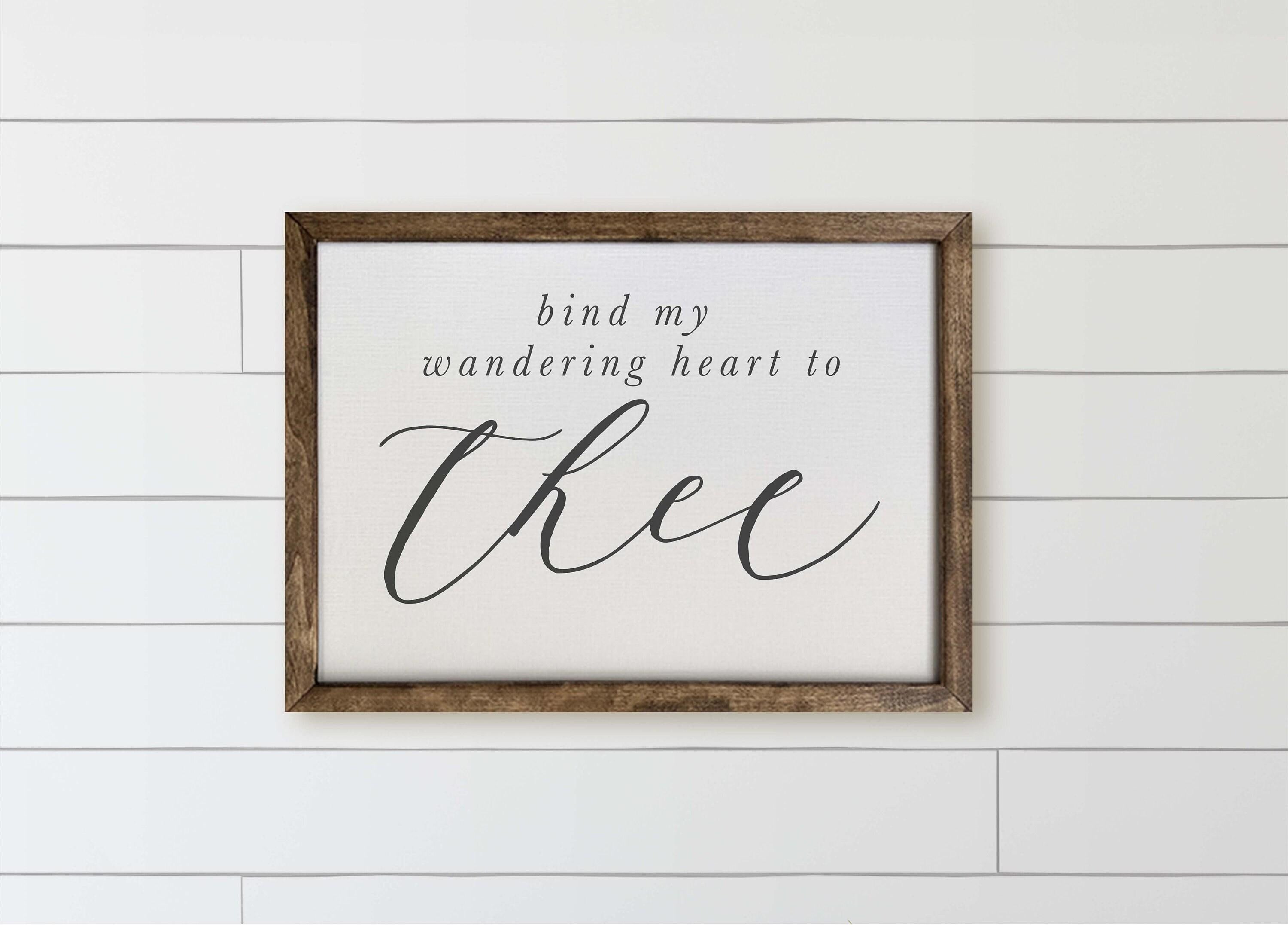 Wooden Frames - Bind My Wandering Heart