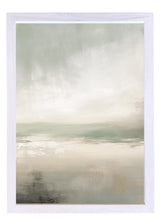 Wood Framed Print - Abstract Blues - Handmade in USA, gallery wall art, framed decor