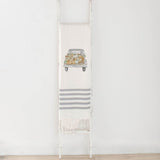 Throw Blanket - Pumpkin Truck Watercolor, housewarming gift, decorative blanket, cozy, fall decor, autumn designs, soft and comfy