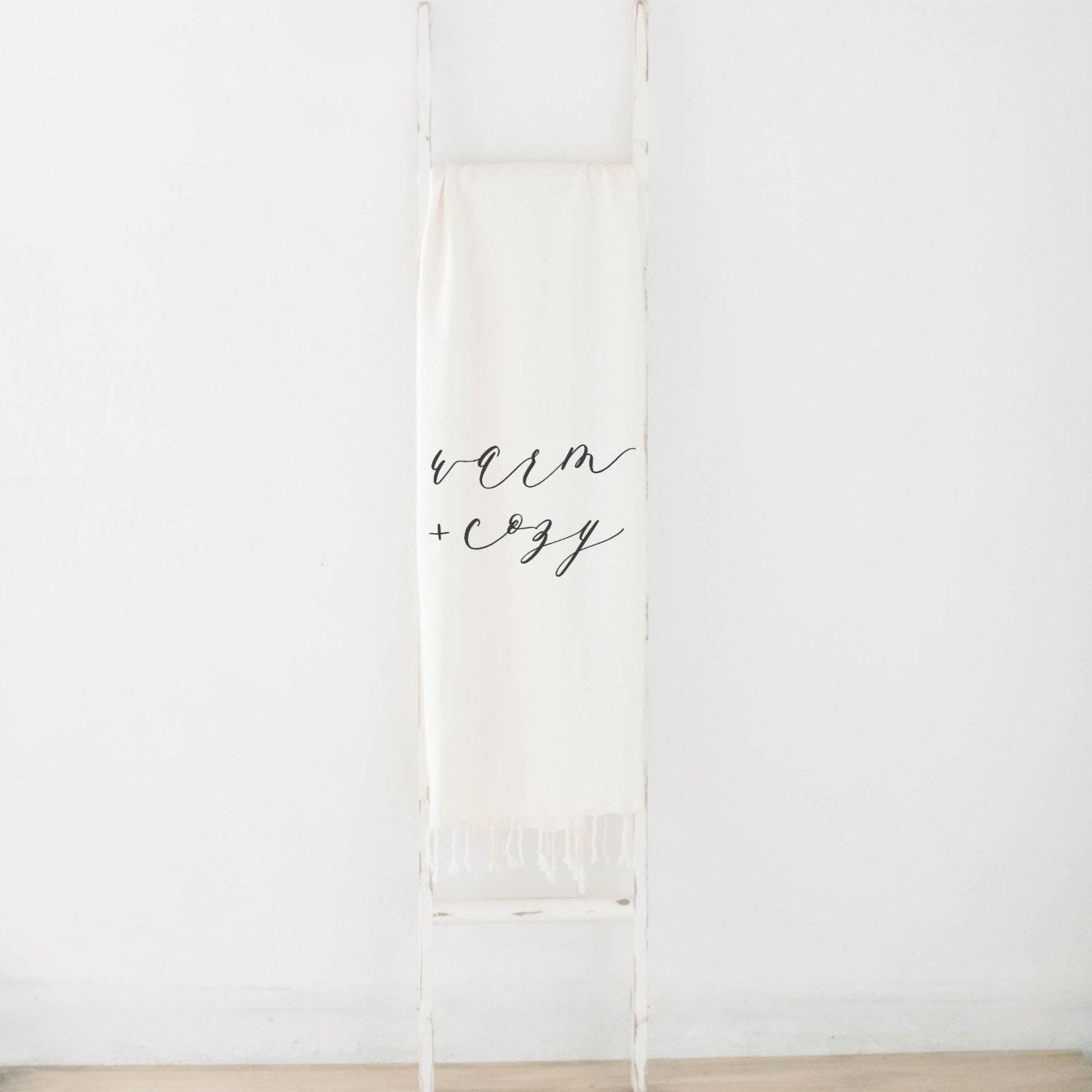 Throw Blanket -  Warm + Cozy, housewarming gift, decorative blanket, cozy, fall decor, autumn designs, soft and comfy