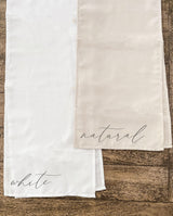 Bulk Blank Table Runner- Polyester for Sublimation - Perfect tableware for your crafting purposes.