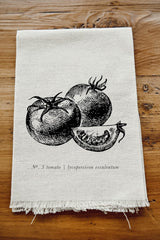 Napkins - Fruits + Veggies Black & White, home decor, housewarming gift, tableware, table, home decor, dinner party,
