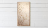 Wood Framed Sign - Golden Hour Branches - gallery wall, housewarming gift, framed decor, wall decor, wall art, decorative sign