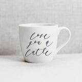 Ceramic Mug -  Love You a Latte - couple, wedding gift, newlywed, engagement, wedding shower, anniversary