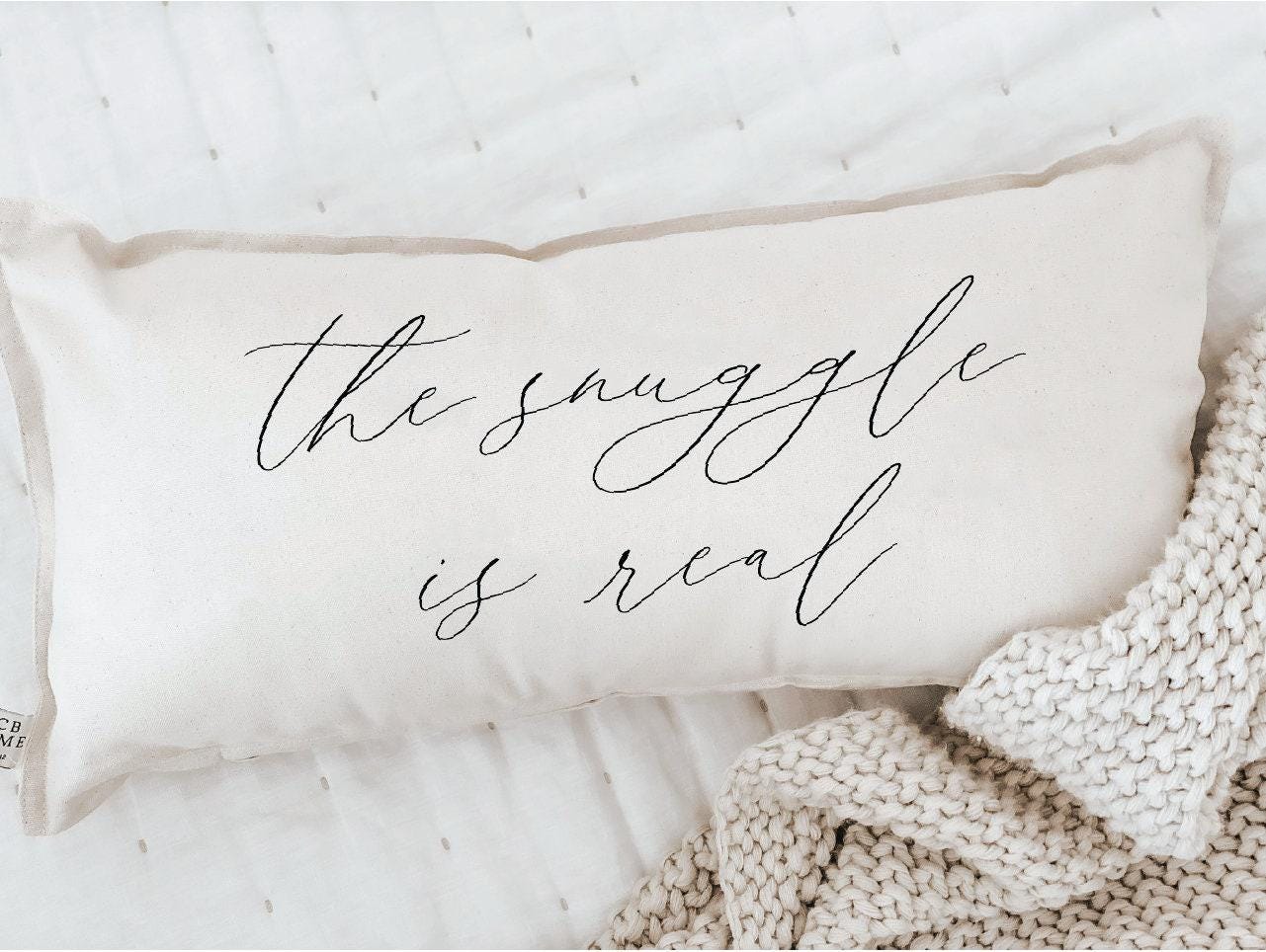 Lumbar Pillows - The Snuggle is Real