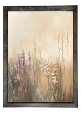 Wood Framed Print - Lavender - Handmade in USA, gallery wall art, framed decor