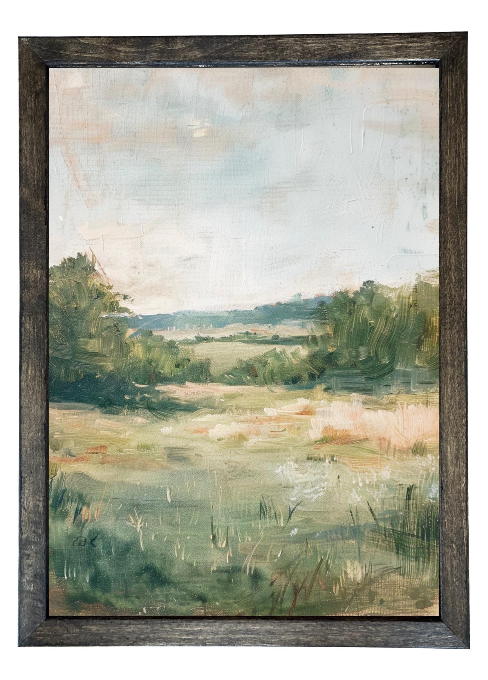Wooden Frames - Textured Fields