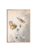 Wood Framed Print - Butterfly Stem - Handmade in USA, gallery wall art, framed decor