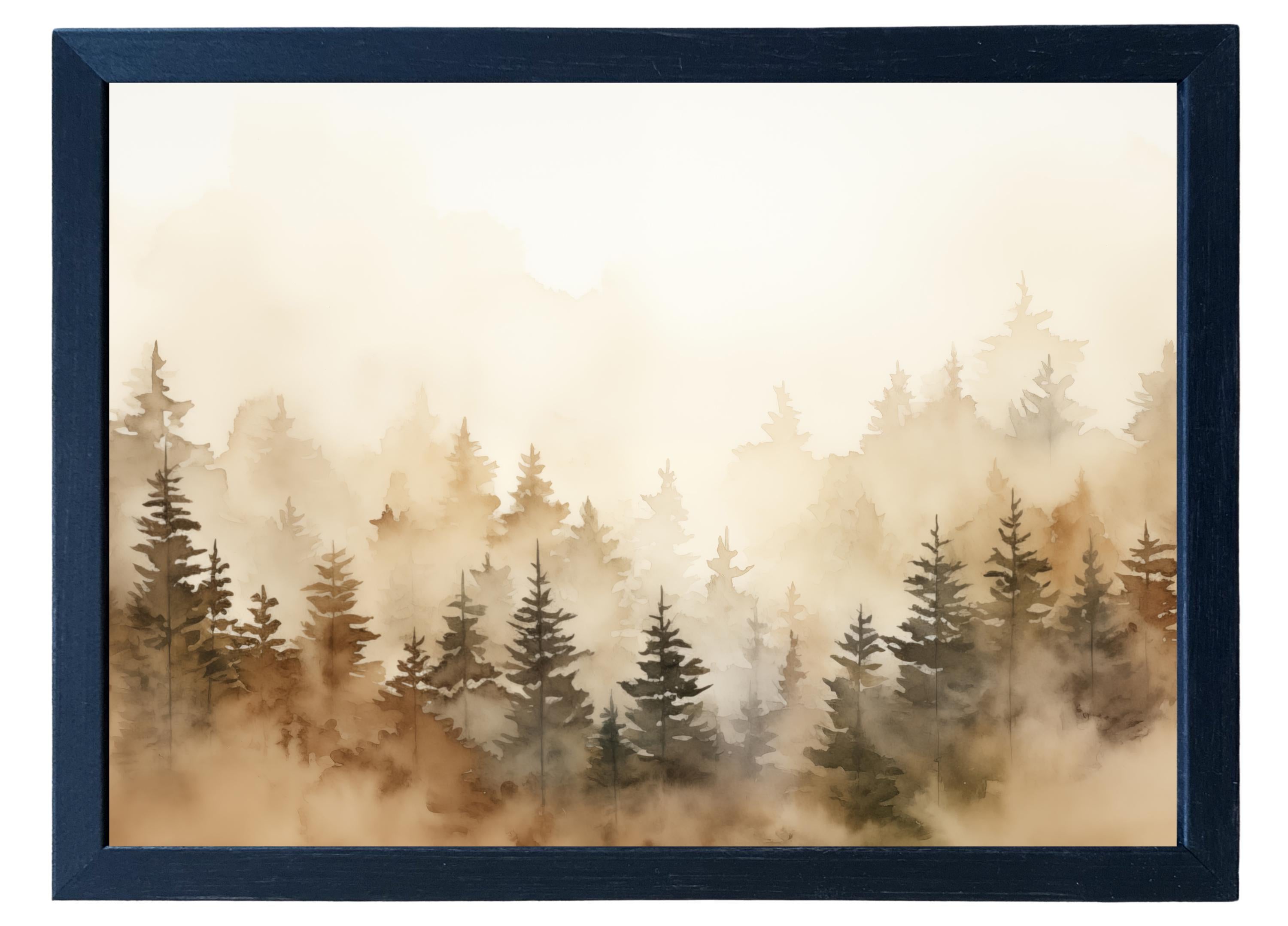 Wooden Frames - Warm Toned Trees