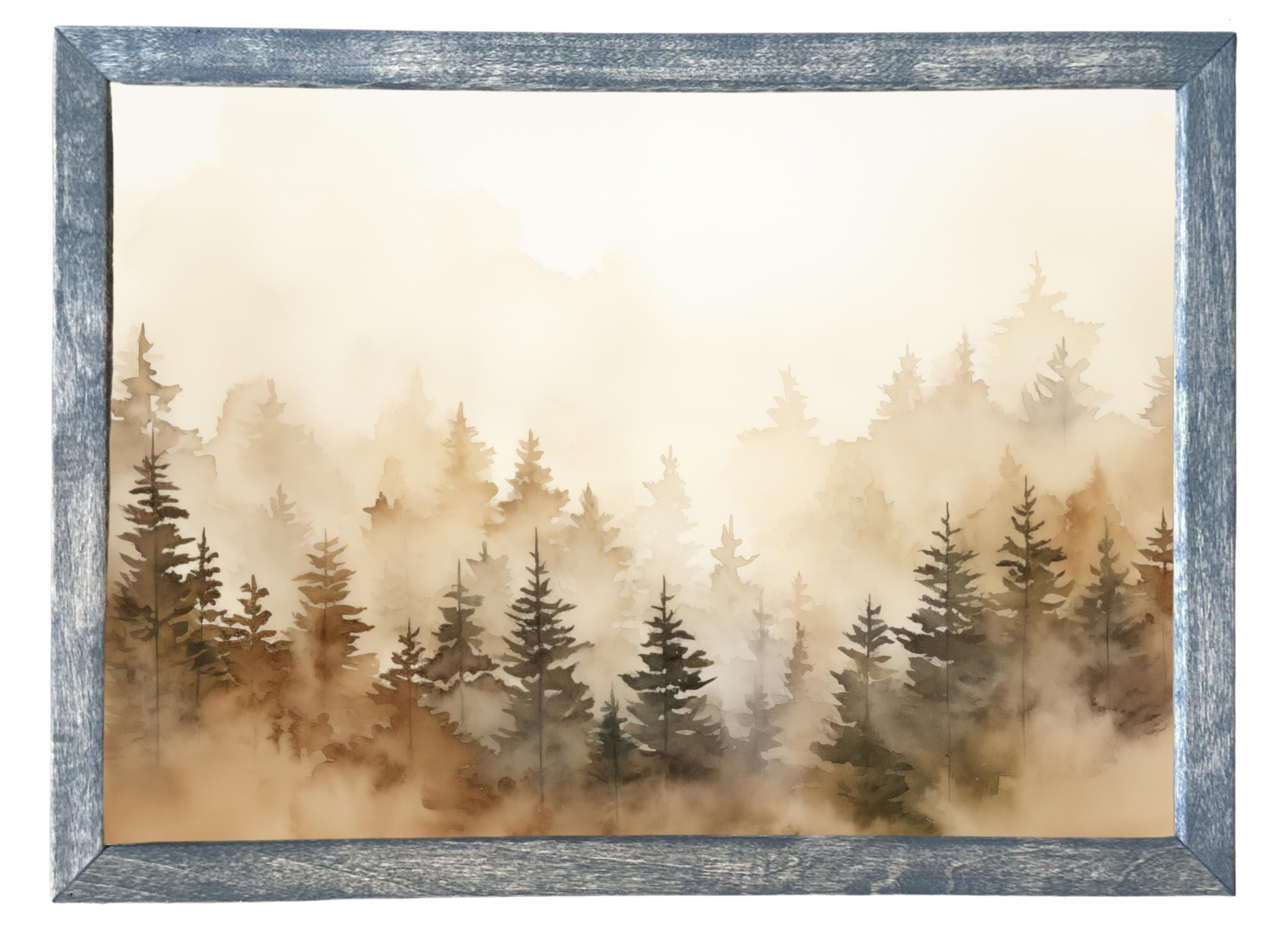 Wooden Frames - Warm Toned Trees